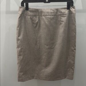 CALVIN KLEIN SZ 10 Lined Gray Pencil Skirt
